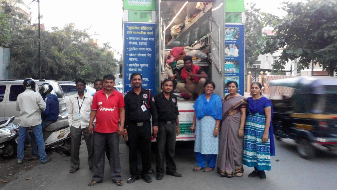 10 October 2014 Donation Drive for Goodwill India